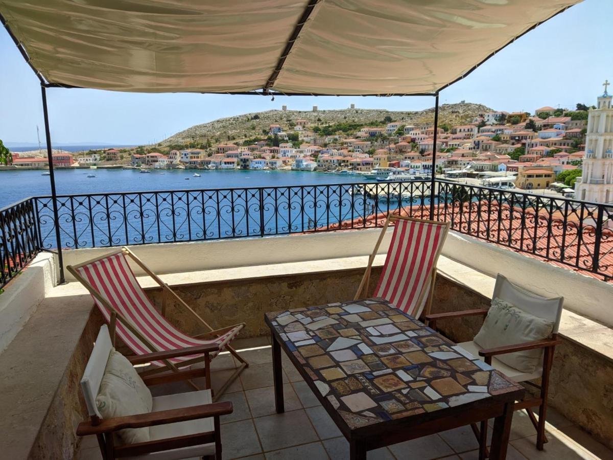 Rosalia Apartments Chalki Town Eksteriør bilde