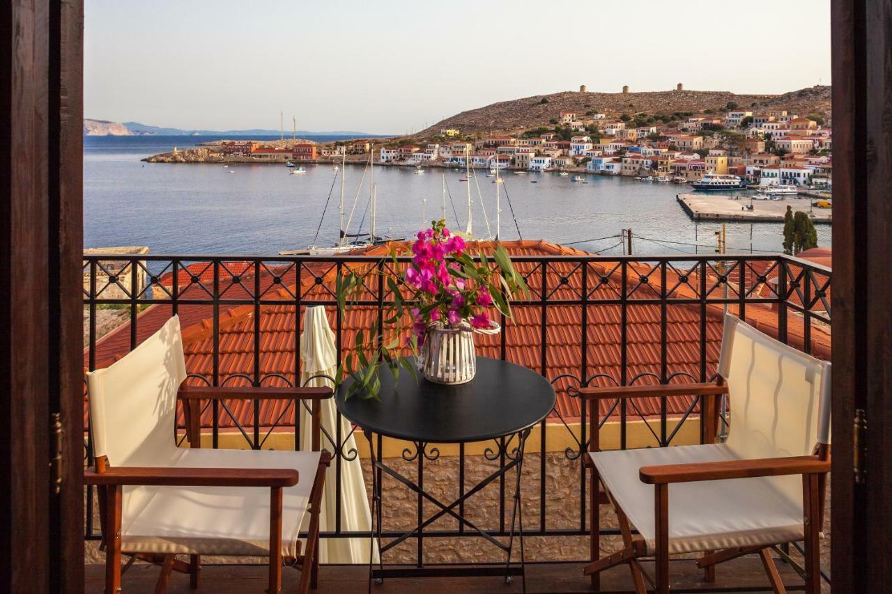 Rosalia Apartments Chalki Town Eksteriør bilde